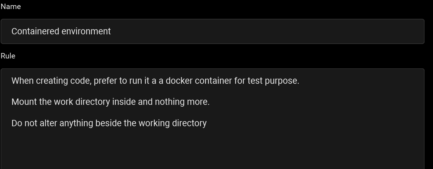 Docker Rules